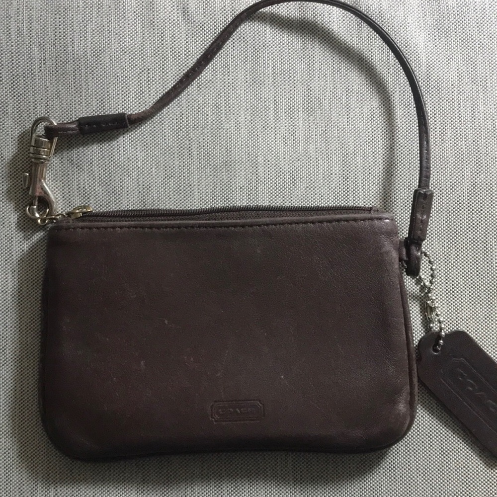 Vintage Brown Coach Leather Wallet